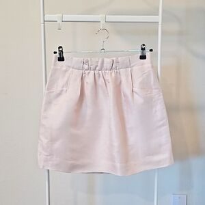 JCrew Linen Mini Skirt Size 0